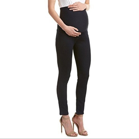 Mavi Maternity Work Office Attire Pants Navy Blue Vanessa Soft Shanti New - Picture 1 of 4